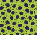 Blackberry Seamless Pattern