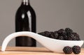 Blackberry wine Royalty Free Stock Photo
