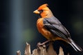 Blackbird Turdus merula, a songbird belonging to Turdidae family