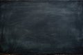 A blackboard with a chalk board underneath it. Ideal for educational concepts or school-related designs