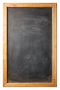 Blackboard Chalkboard texture.Empty blank black chalkboard Royalty Free Stock Photo