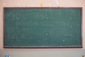 Blackboard in classroom