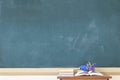 Blackboard is Empty. Royalty Free Stock Photo