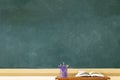 Blackboard is Empty. Royalty Free Stock Photo