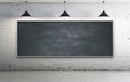 Blackboard in room Royalty Free Stock Photo