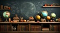 Blackboard, Teacher, Book, Teacher's day