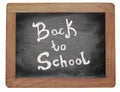 Blackboard with text: Back to school. Royalty Free Stock Photo