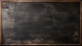 Chalkboard Background Rustic Charm for Educational Designs, Generative Ai