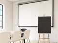 Blackboard and whiteboard