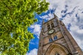 Blackburn Cathedral. Anglican cathedral situated in the heart of Blackburn town centre in Lancashire, England. Royalty Free Stock Photo