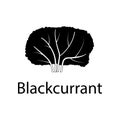 blackcurrant tree illustration. Element of plant icon for mobile concept and web apps. Detailed blackcurrant tree illustration can