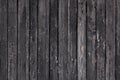 Blacked charred wood panel background texture Royalty Free Stock Photo