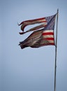 Blackened Flag 3907 Royalty Free Stock Photo