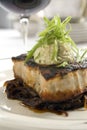 Blackened swordfish steak 2 Royalty Free Stock Photo