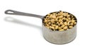 Blackeye Peas in Measuring Cup Royalty Free Stock Photo