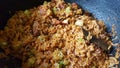 Blackeye Pease, meat and Rice - Trinidad Caribbean Food