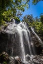 Blackfellow Falls in Rush Creek in Binna Burra Section of Lamington National Park, Queensland, Australia Royalty Free Stock Photo