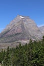 Blackfoot glacier, Glacier National Park Montana Going to the Sun Road 2 Royalty Free Stock Photo