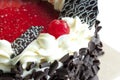 Blackforest, chocolate cake Royalty Free Stock Photo