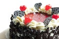 Blackforest, chocolate cake Royalty Free Stock Photo