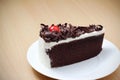 Blackforest, chocolate cake Royalty Free Stock Photo