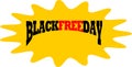 Blackfree friday in splah icon