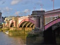 Blackfriars Bridge detail London, United Kingdom Royalty Free Stock Photo