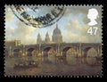 Blackfriars Bridge UK Postage Stamp