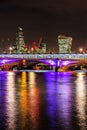 Blackfriars, Cheesegrater and Walkie Talkie Royalty Free Stock Photo