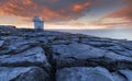 Lighthouse blackhead county clare. the burren national park