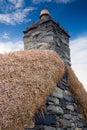 Blackhouse Chimney, Isle of Lewis, Scotland Royalty Free Stock Photo