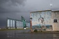 Blackie`s Cargil Grain Elevator Royalty Free Stock Photo