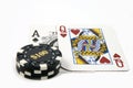 Blackjack 4 Royalty Free Stock Photo