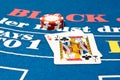 Blackjack Hand Royalty Free Stock Photo