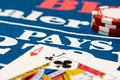 Blackjack Hand Royalty Free Stock Photo