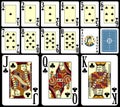 Blackjack Playing Cards [3] Royalty Free Stock Photo