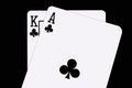 Blackjack In Spades Royalty Free Stock Photo