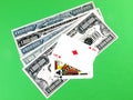 Blackjack winner Royalty Free Stock Photo