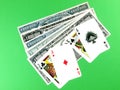 Blackjack winners Royalty Free Stock Photo