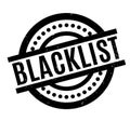 Blacklist rubber stamp