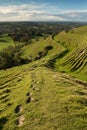 Blackmore Vale from Hambledon Hill, Dorset, UK