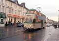 Blackpool Balloon double decker electric tram No717 the 1990\'s