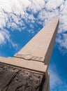 Blackpool, England, 11/11/2015, World War cenotaph, war memorial on a sunny Remembrance Day in november