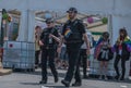 Police at Blackpool Pride festival