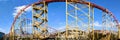 Roller coaster Royalty Free Stock Photo