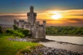 Blackrock Castle and observarory in Cork at sunset, Ireland