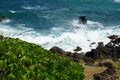 Blackrocks natural site, Sadlers, St. Kitts and Nevis Royalty Free Stock Photo