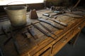 Blacksmith Bench Royalty Free Stock Photo