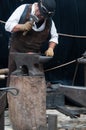 Blacksmith dressed up for heritage day,France