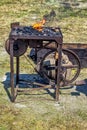 Blacksmith forge. Royalty Free Stock Photo